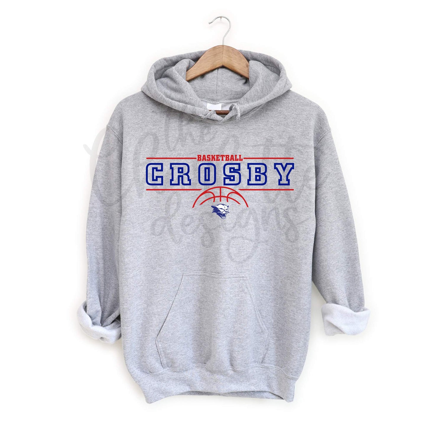 Crosby Basketball Mascot Sweatshirt