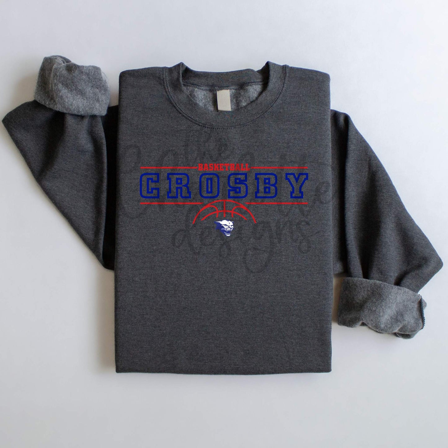 Crosby Basketball Mascot Sweatshirt