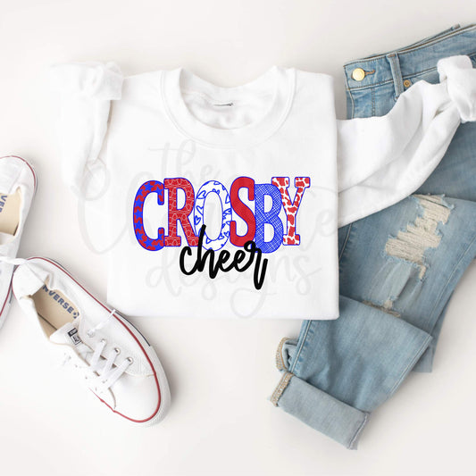 Crosby Doodle Cheer Sweatshirt