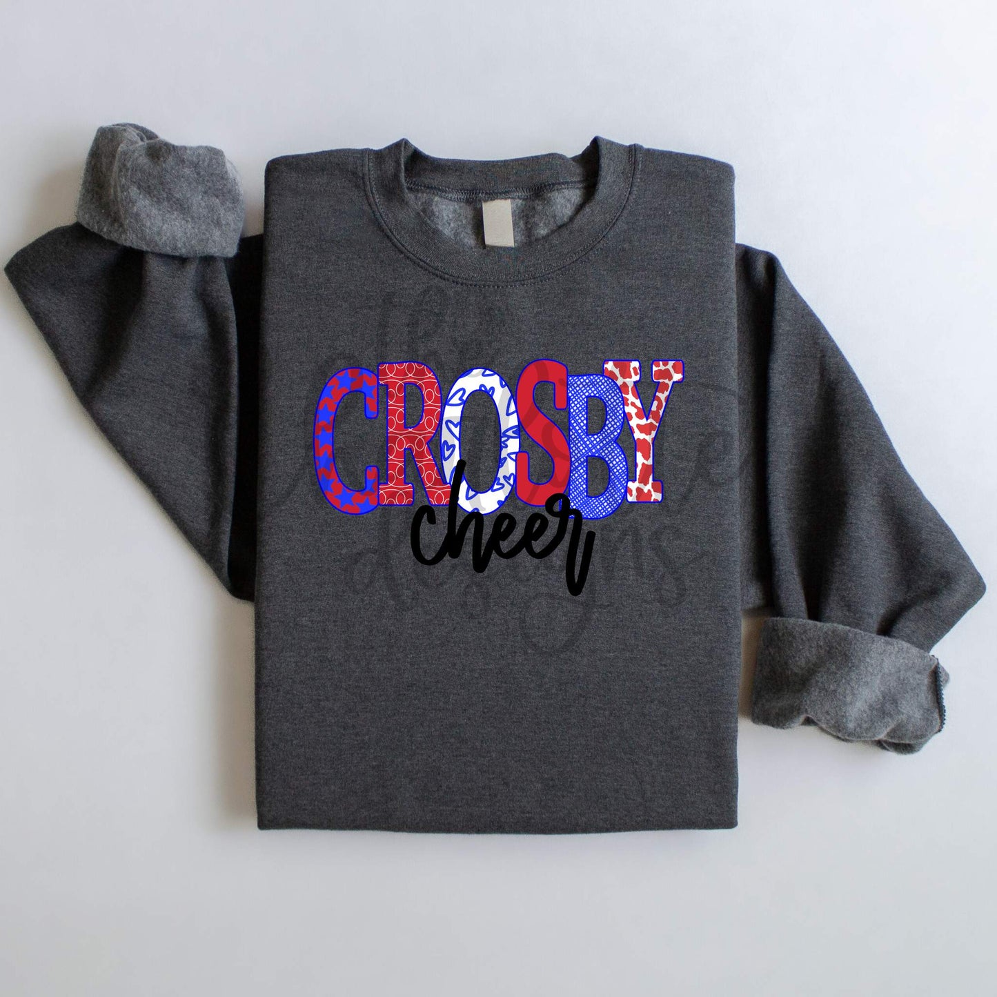 Crosby Doodle Cheer Sweatshirt