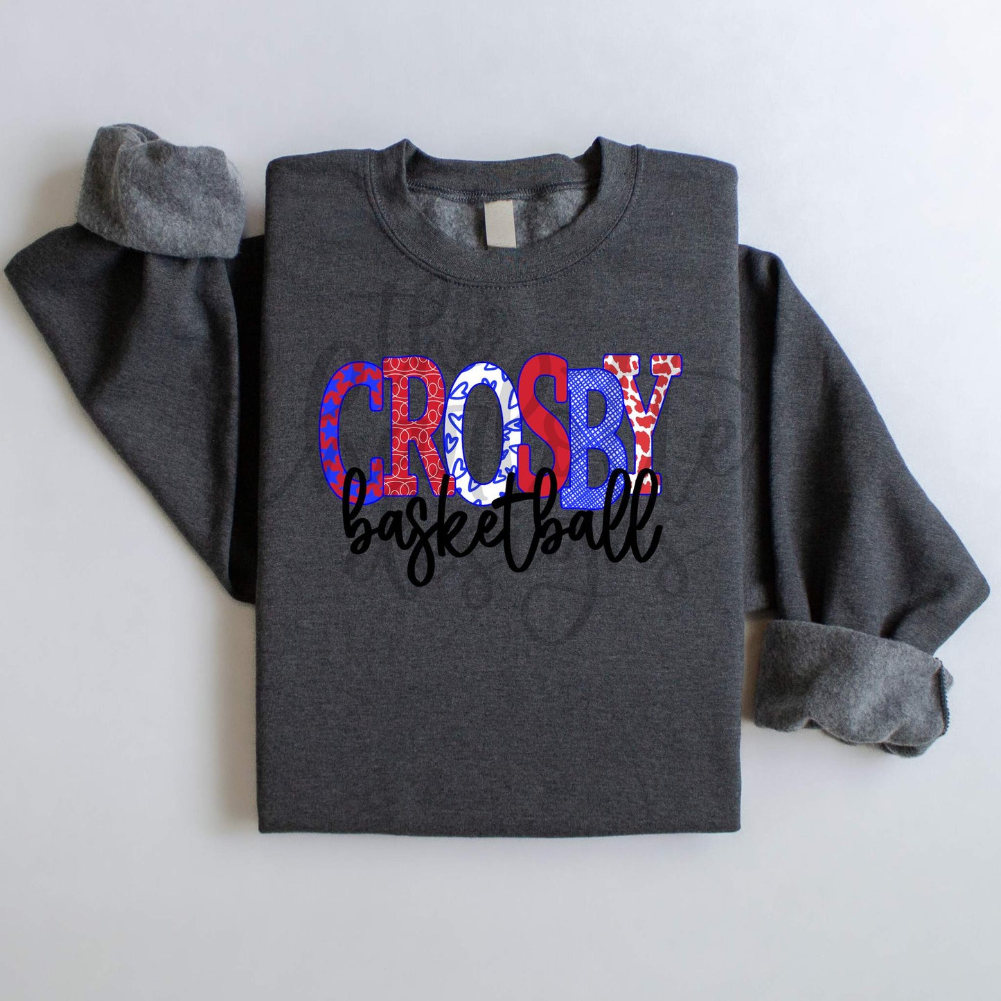 Crosby Doodle Basketball Sweatshirt