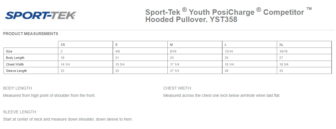 Aloysius Youth Hooded Performance Long Sleeve